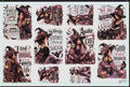 3D embossed stickers (A4 size, 21cm*29.7cm)