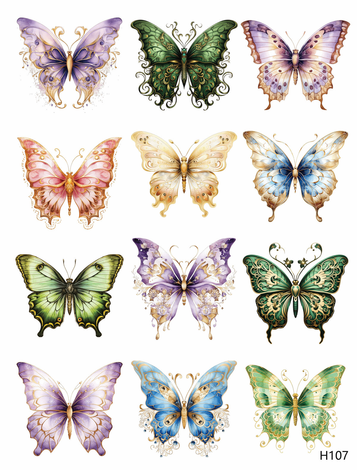 3D embossed stickers (A5 size, 15cm*20cm)