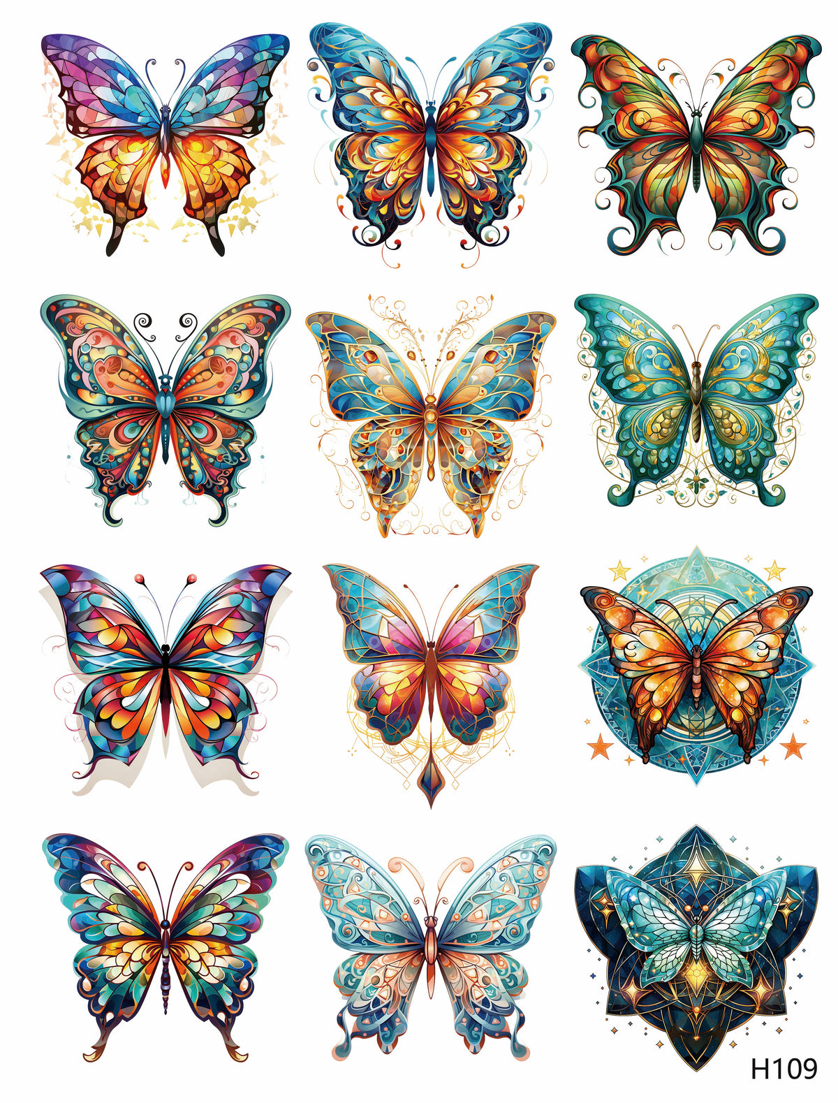 3D embossed stickers (A5 size, 15cm*20cm)