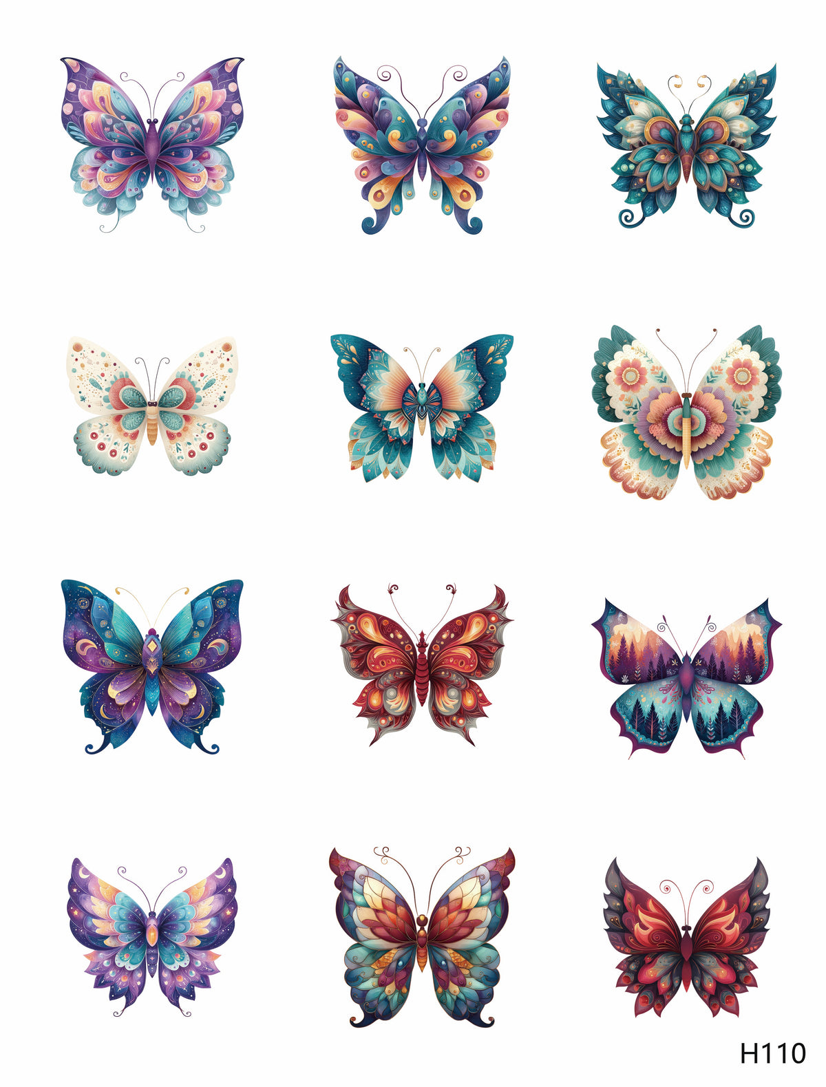 3D embossed stickers (A5 size, 15cm*20cm)