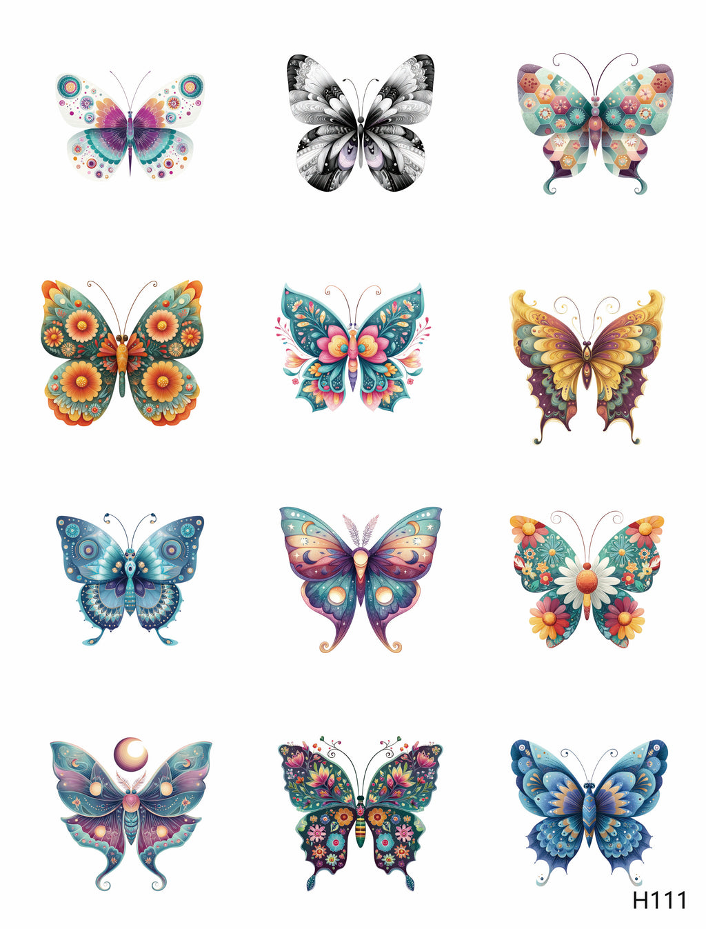 3D embossed stickers (A5 size, 15cm*20cm)