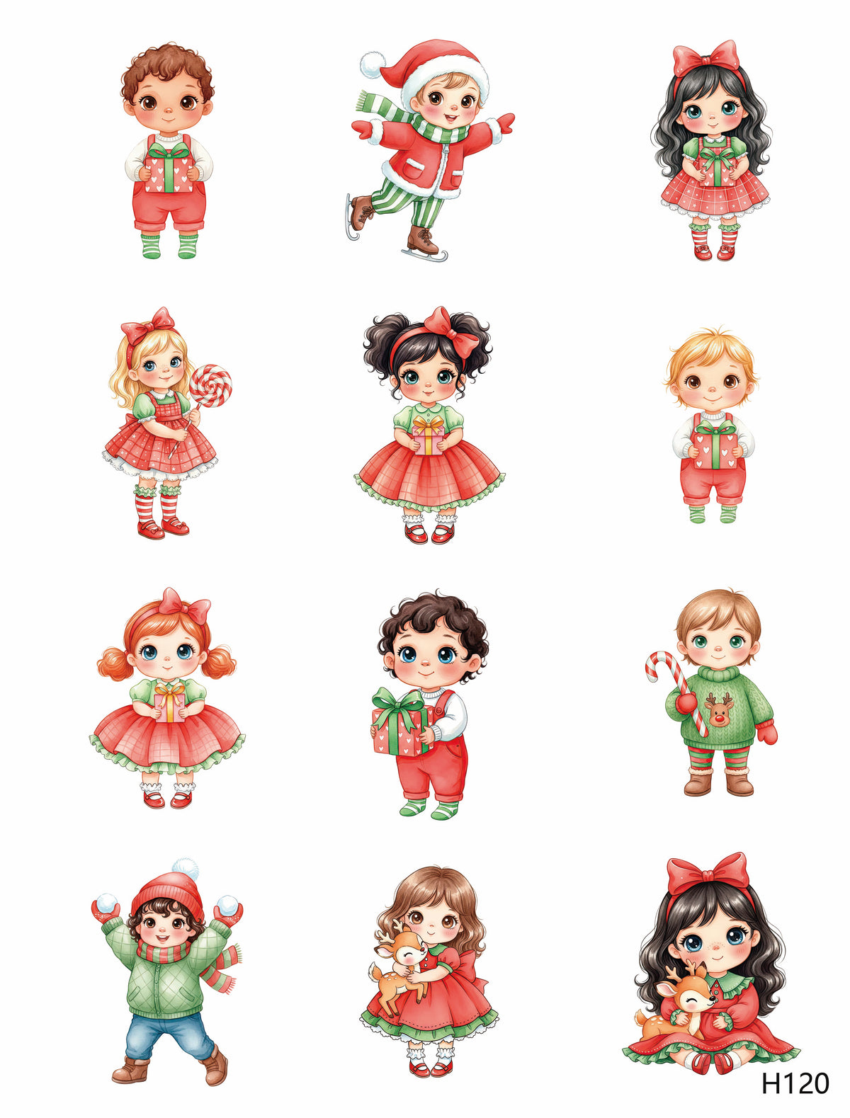 3D embossed stickers (A5 size, 15cm*20cm)