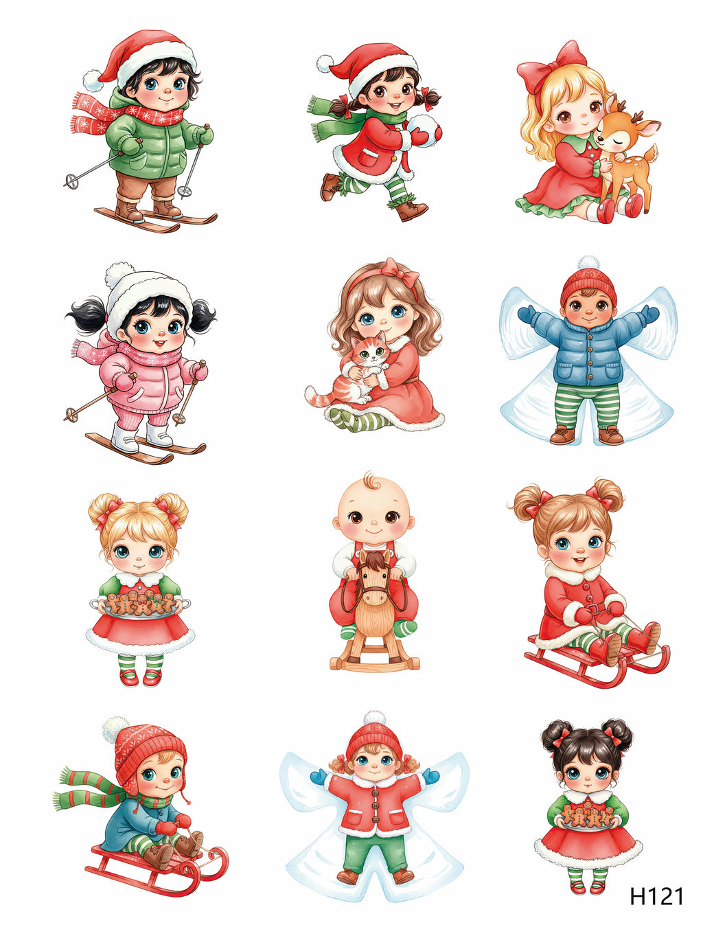 3D embossed stickers (A5 size, 15cm*20cm)