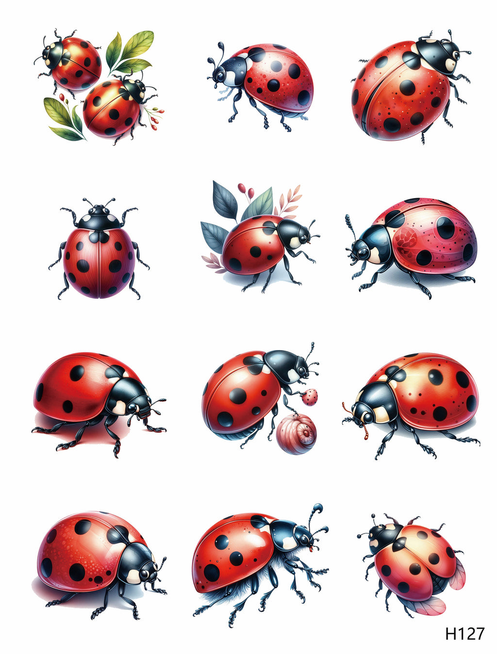 3D embossed stickers (A5 size, 15cm*20cm)