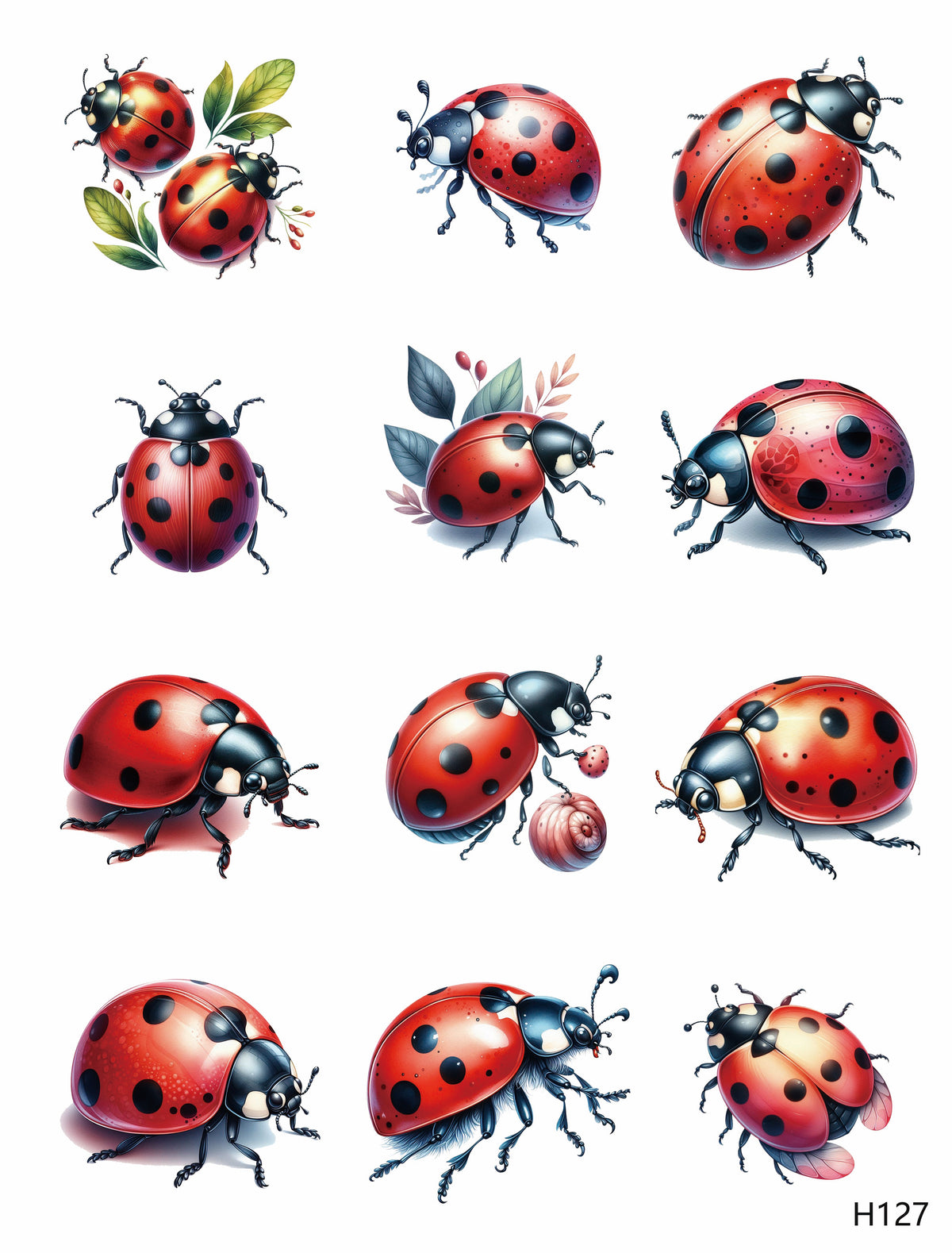3D embossed stickers (A5 size, 15cm*20cm)
