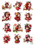 3D embossed stickers (A5 size, 15cm*20cm)