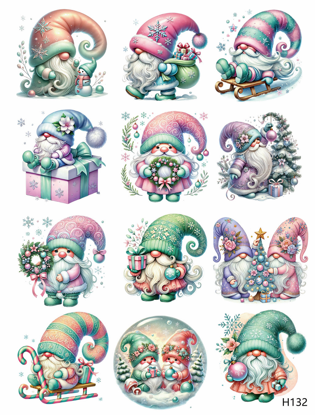 3D embossed stickers (A5 size, 15cm*20cm)