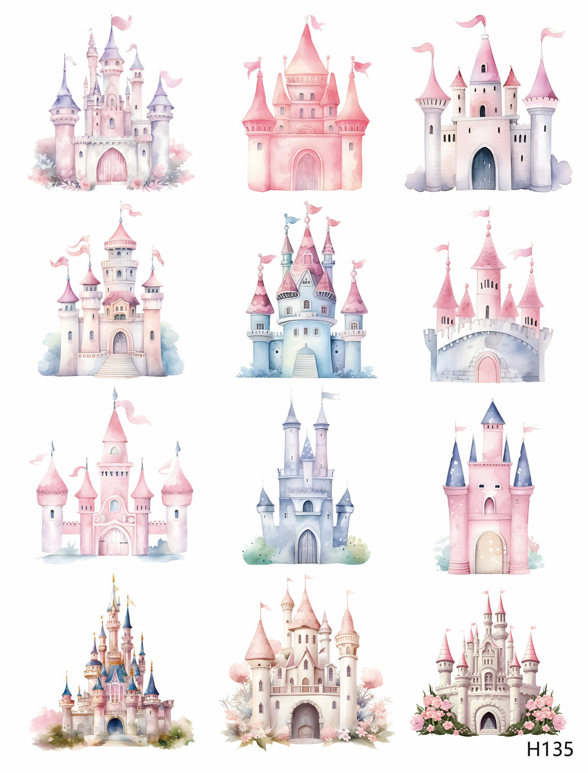 3D embossed stickers (A5 size, 15cm*20cm)