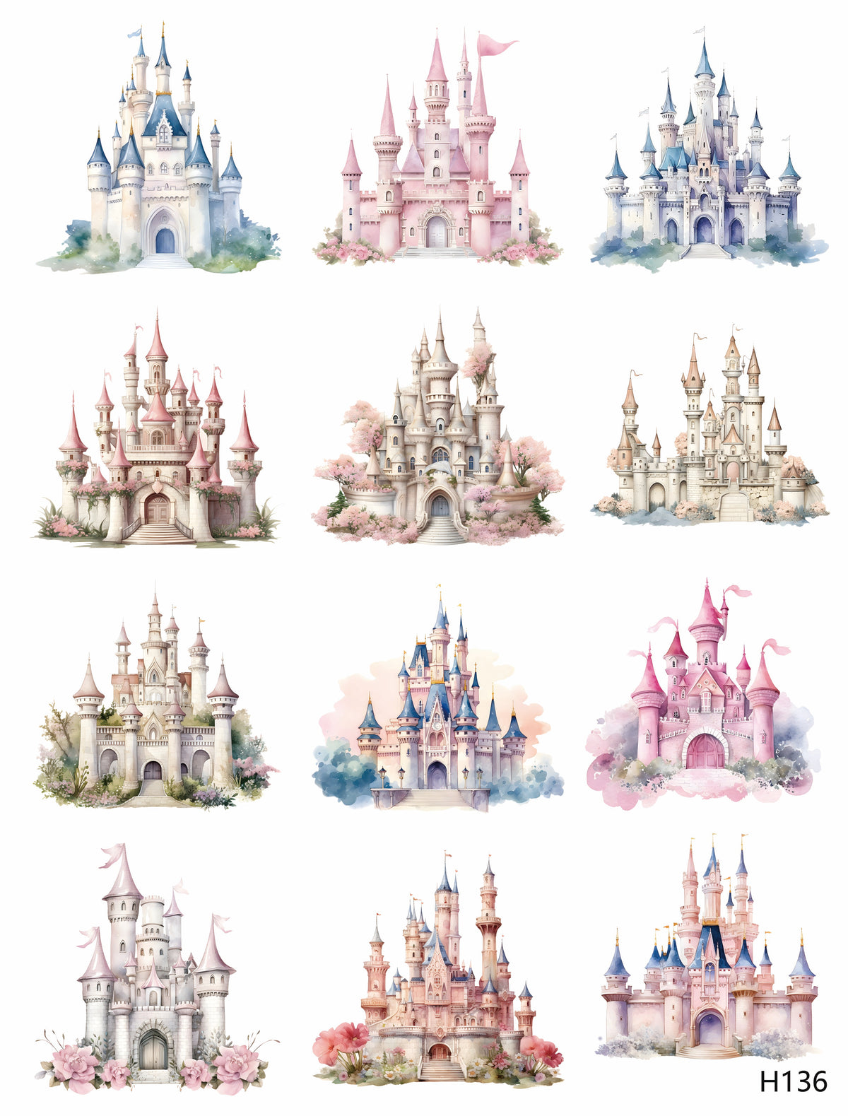 3D embossed stickers (A5 size, 15cm*20cm)