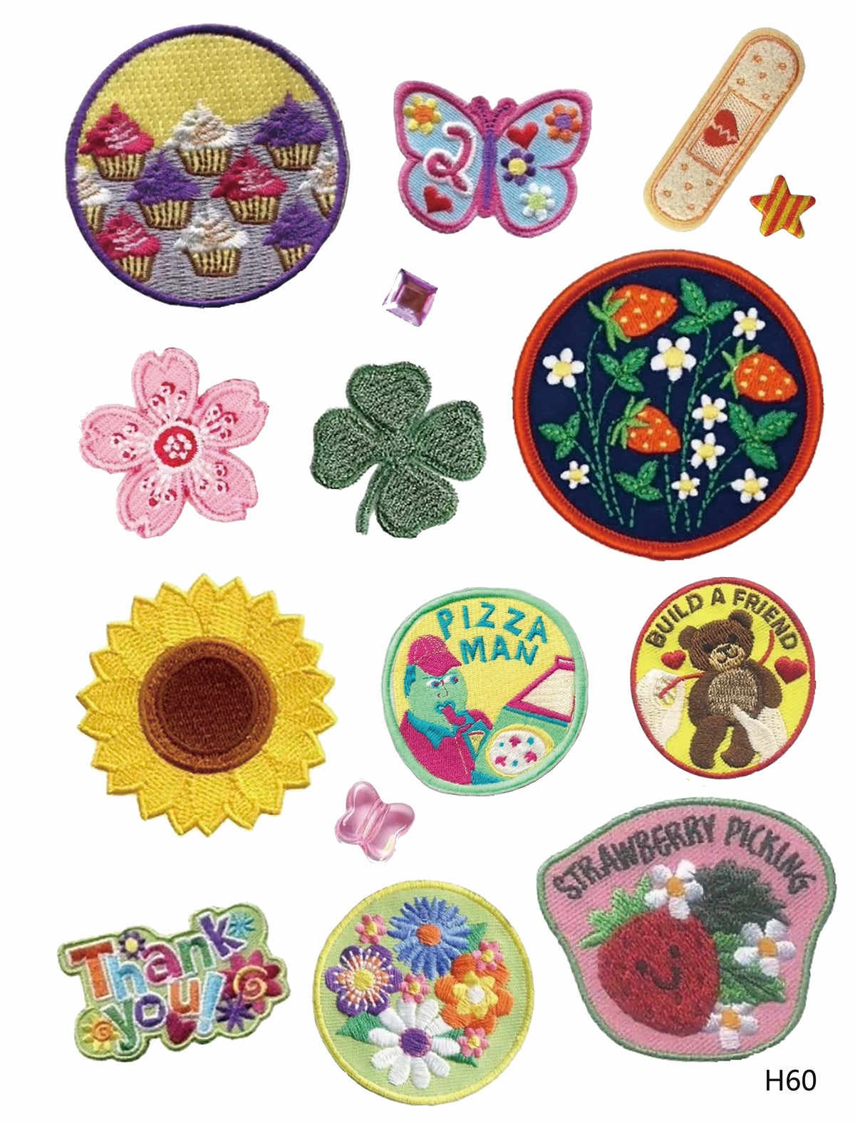 3D embossed stickers (A5 size, 15cm*20cm)