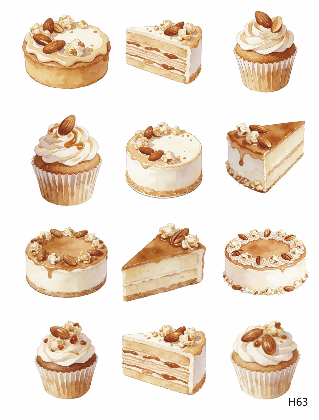 3D embossed stickers (A5 size, 15cm*20cm)