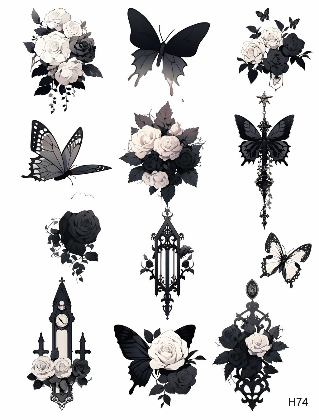 3D embossed stickers (A5 size, 15cm*20cm)