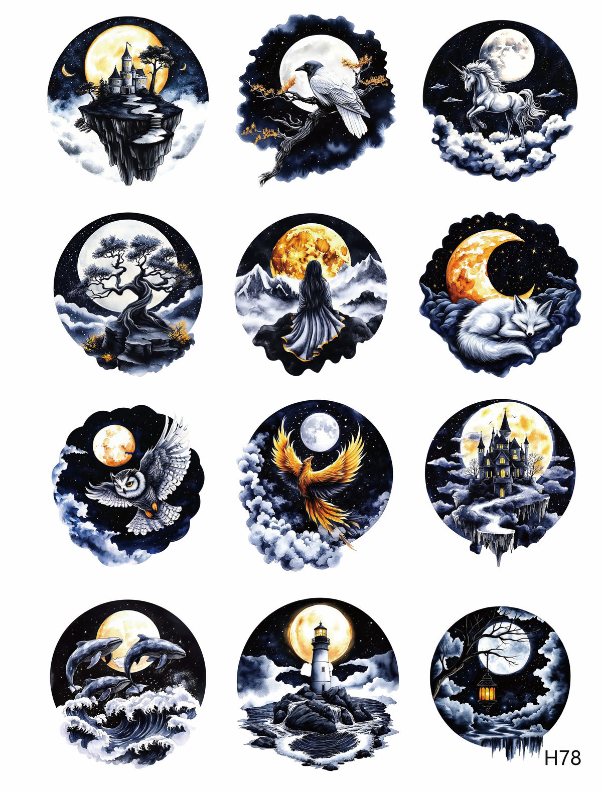3D embossed stickers (A5 size, 15cm*20cm)