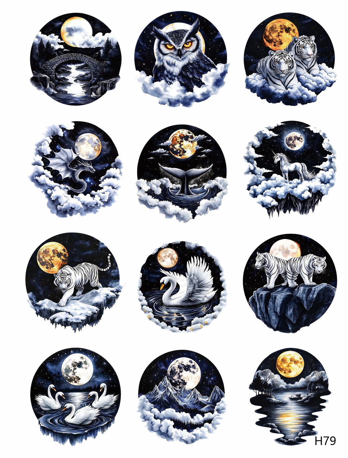 3D embossed stickers (A5 size, 15cm*20cm)