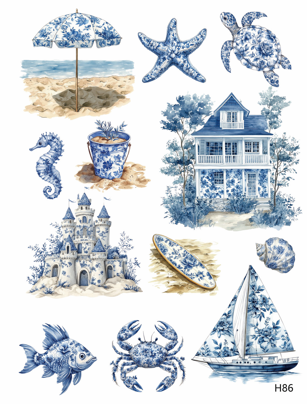 3D embossed stickers (A5 size, 15cm*20cm)
