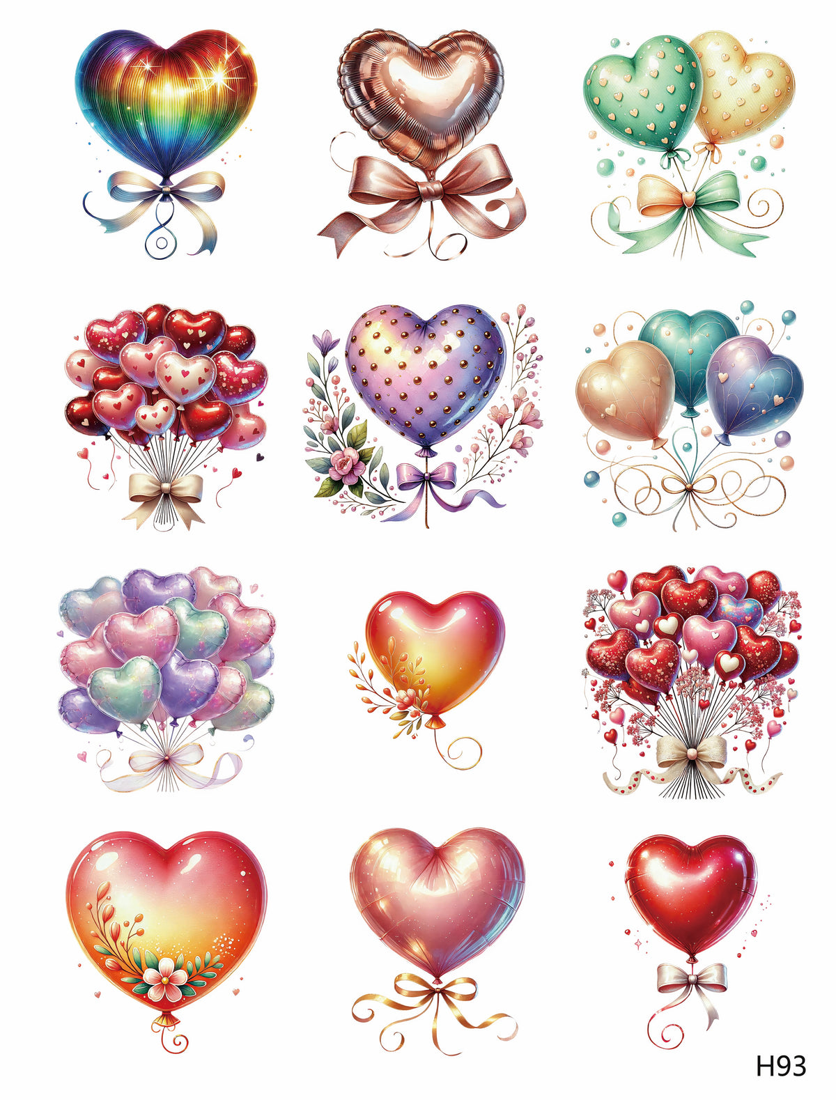 3D embossed stickers (A5 size, 15cm*20cm)