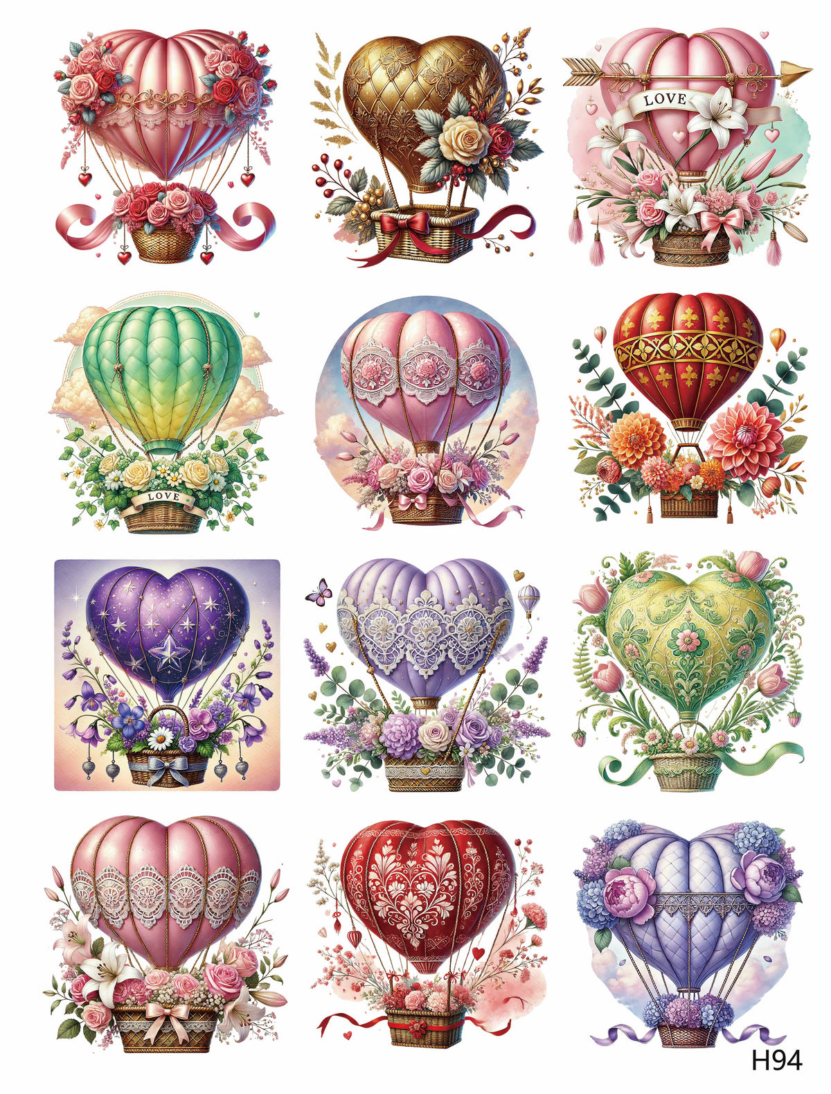 3D embossed stickers (A5 size, 15cm*20cm)