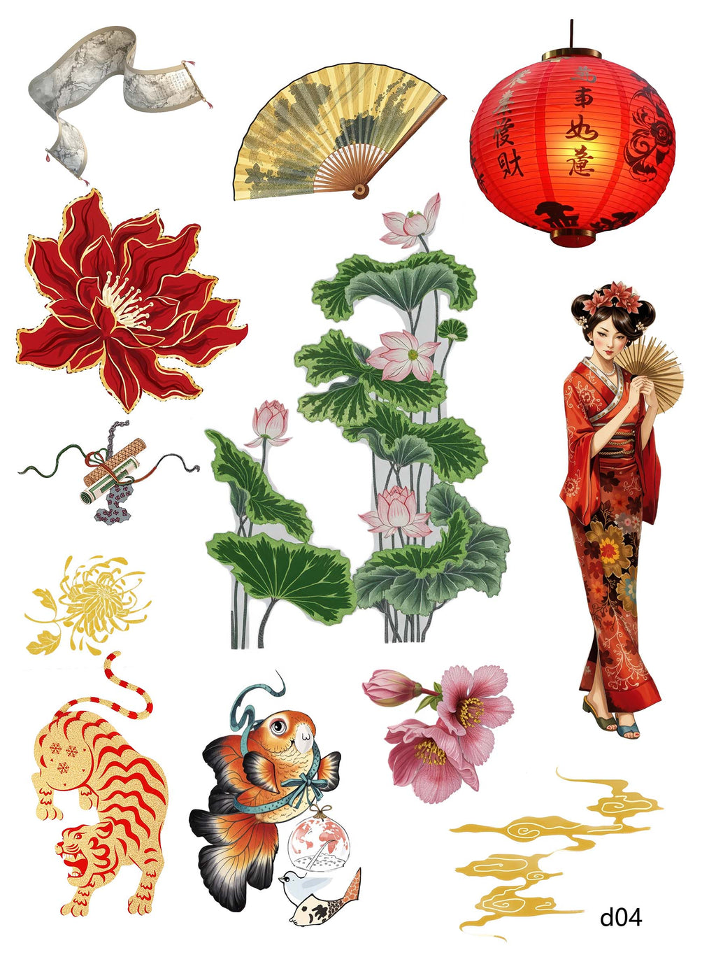 3D embossed stickers (A5 size, 15cm*20cm)