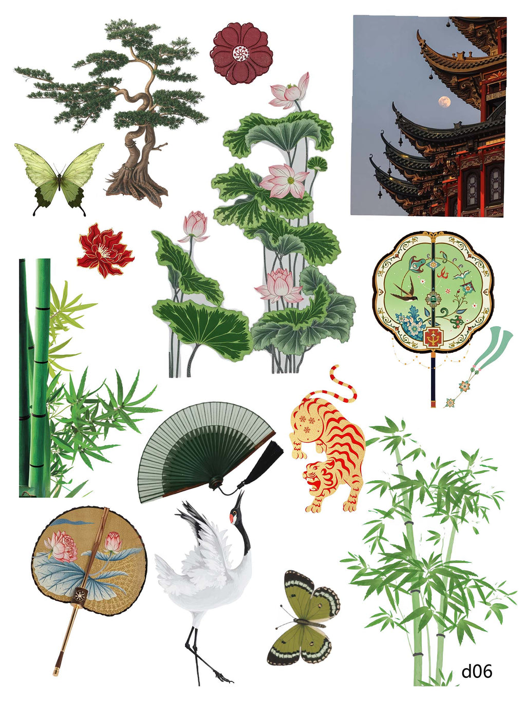 3D embossed stickers (A5 size, 15cm*20cm)