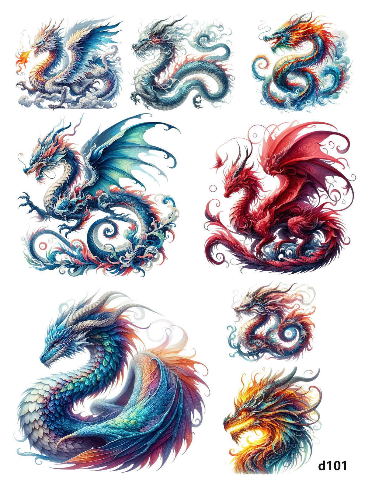 3D embossed stickers (A5 size, 15cm*20cm)