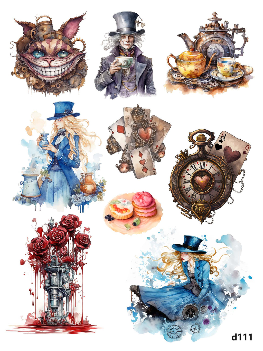 3D embossed stickers (A5 size, 15cm*20cm)