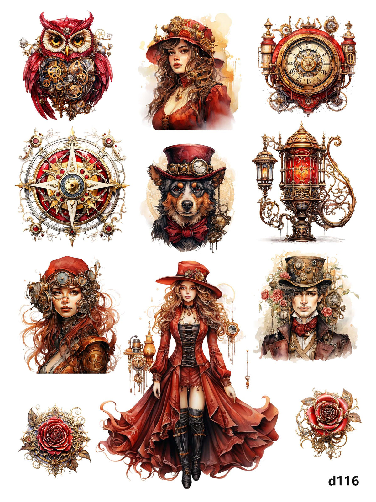 3D embossed stickers (A5 size, 15cm*20cm)