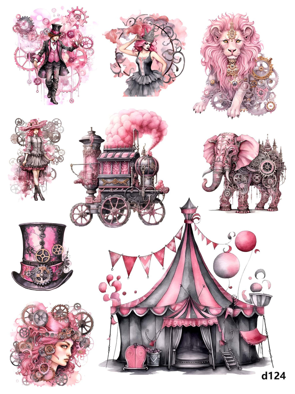 3D embossed stickers (A5 size, 15cm*20cm)