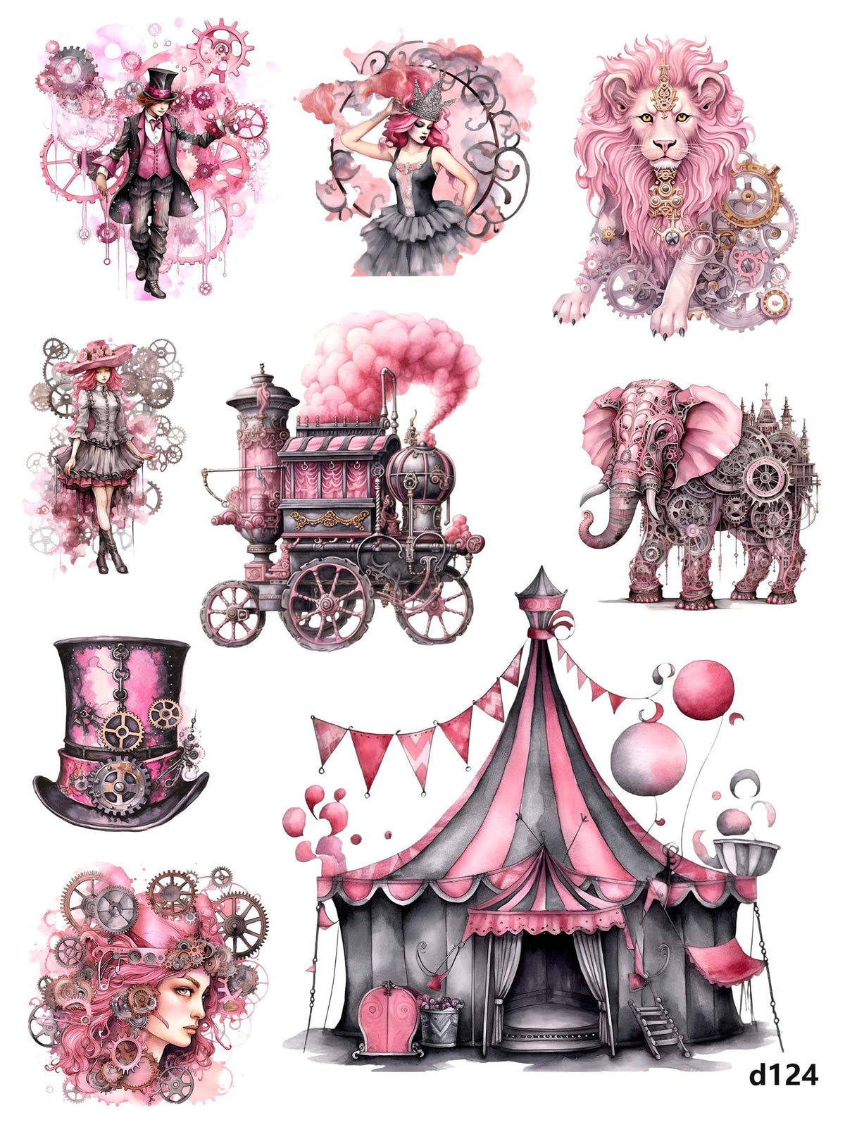 3D embossed stickers (A5 size, 15cm*20cm)