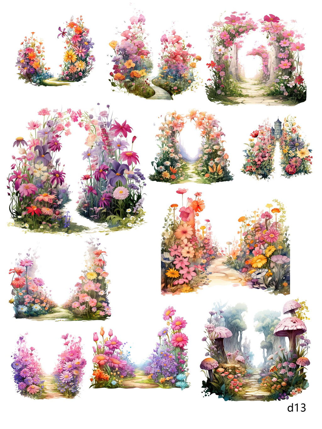 3D embossed stickers (A5 size, 15cm*20cm)