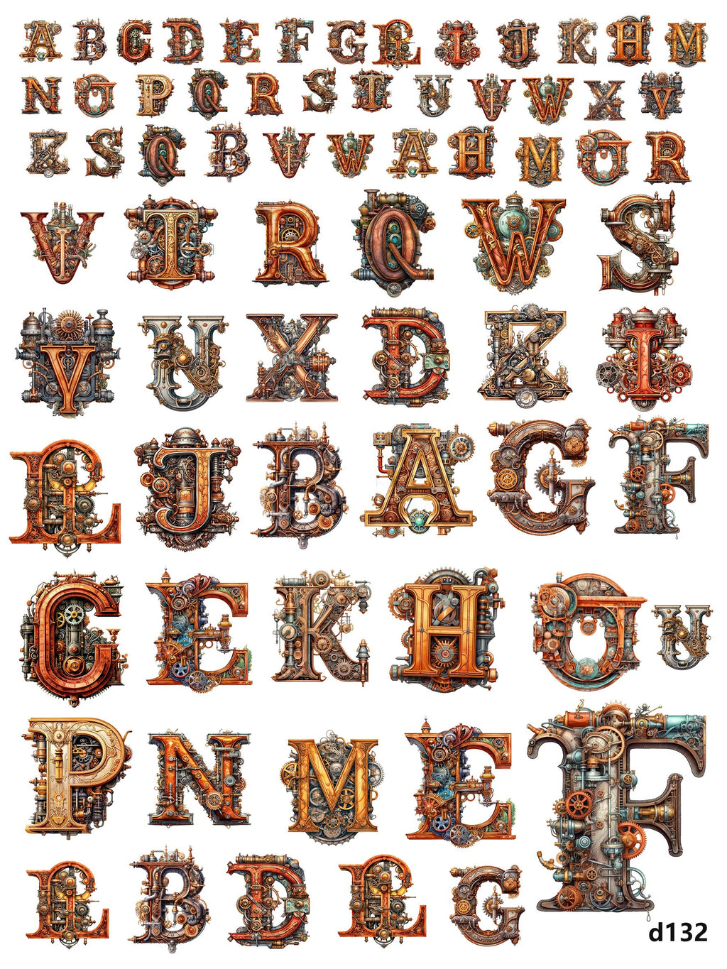 3D embossed stickers (A5 size, 15cm*20cm)