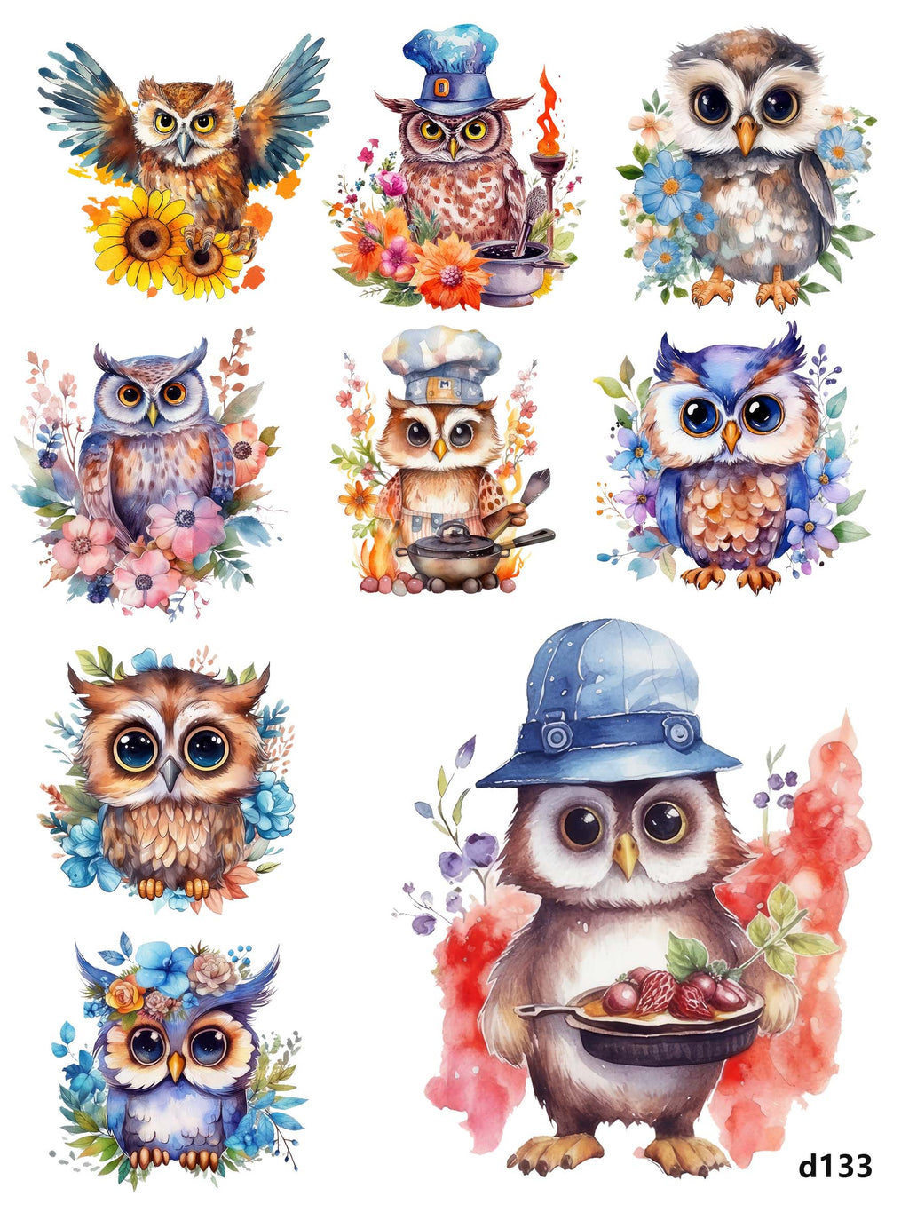 3D embossed stickers (A5 size, 15cm*20cm)