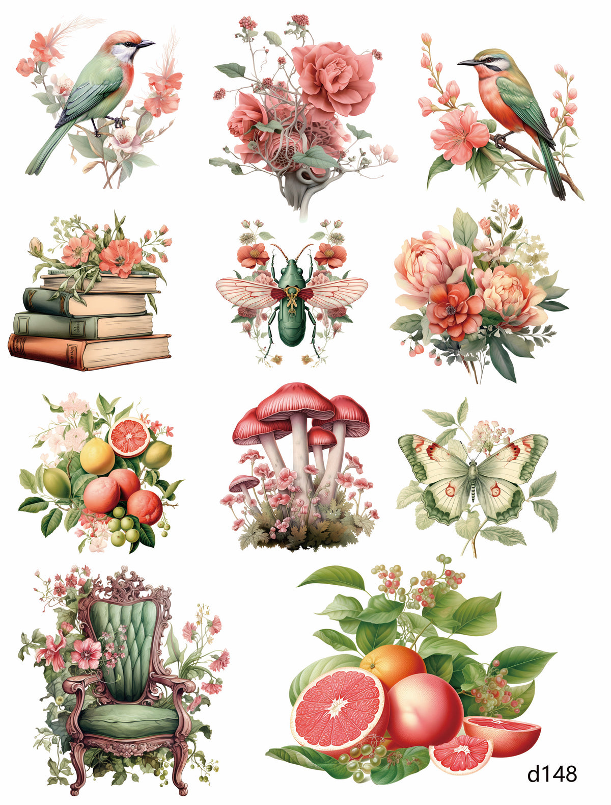 3D embossed stickers (A5 size, 15cm*20cm)