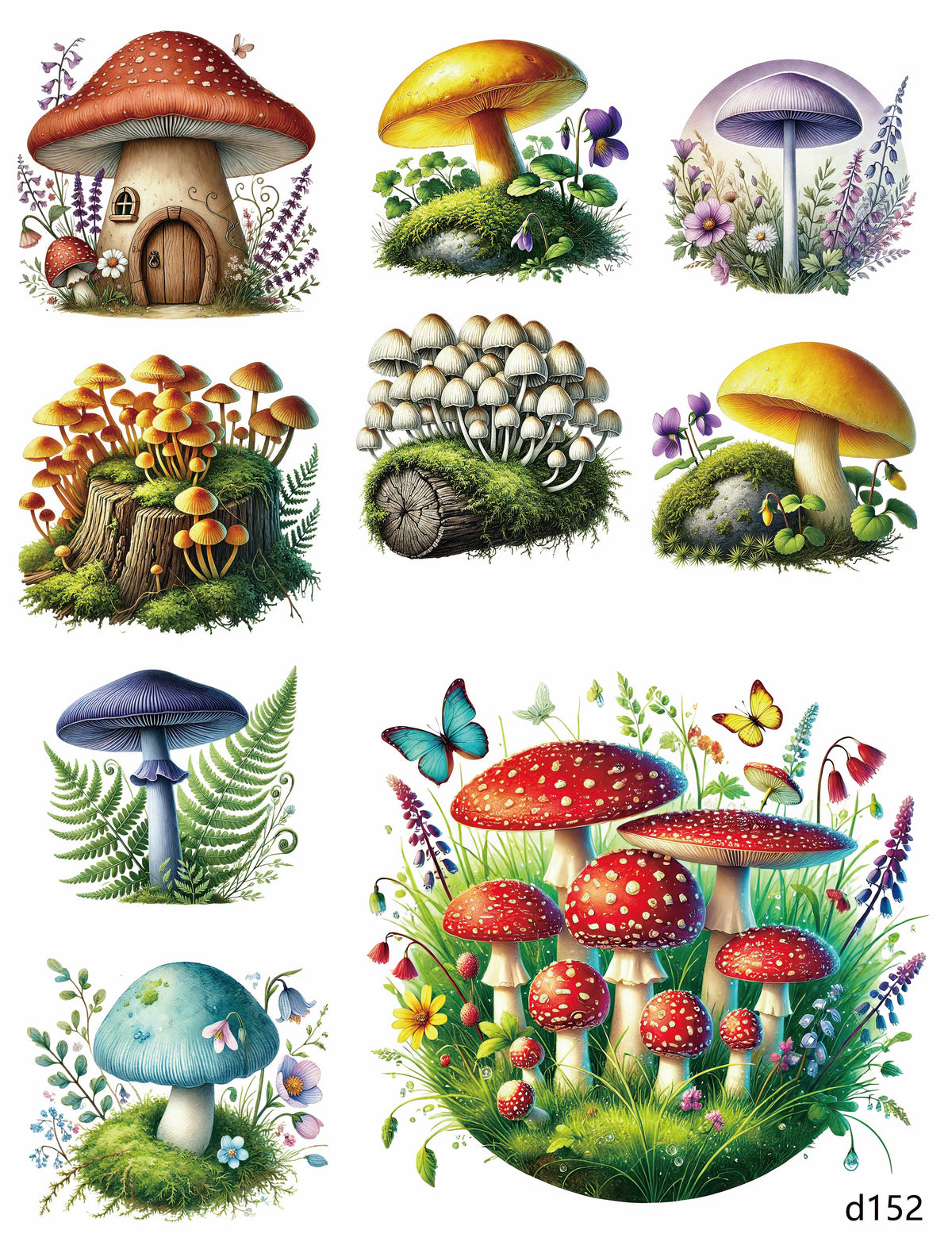 3D embossed stickers (A5 size, 15cm*20cm)