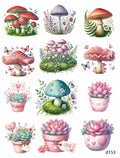 3D embossed stickers (A5 size, 15cm*20cm)