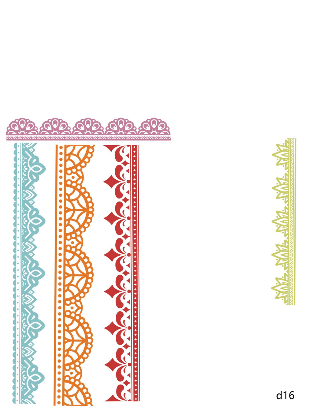 3D embossed stickers (A5 size, 15cm*20cm)