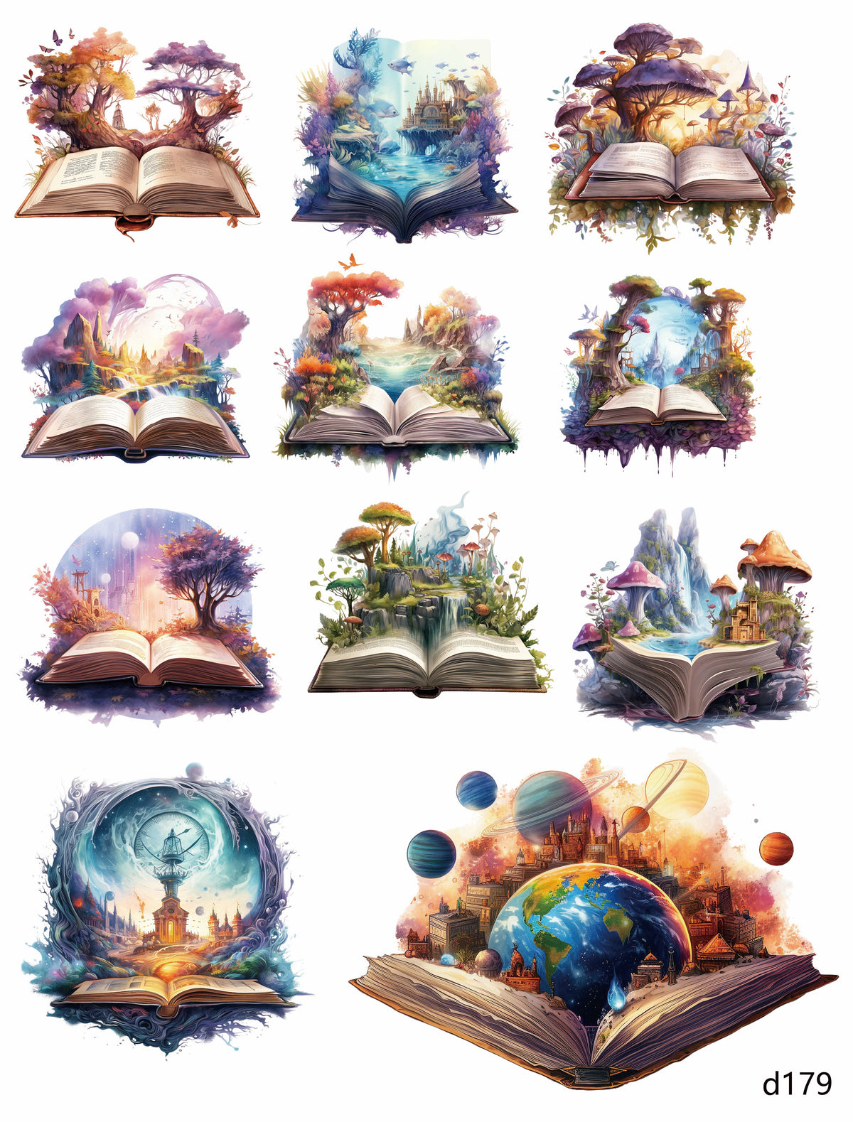 3D embossed stickers (A5 size, 15cm*20cm)