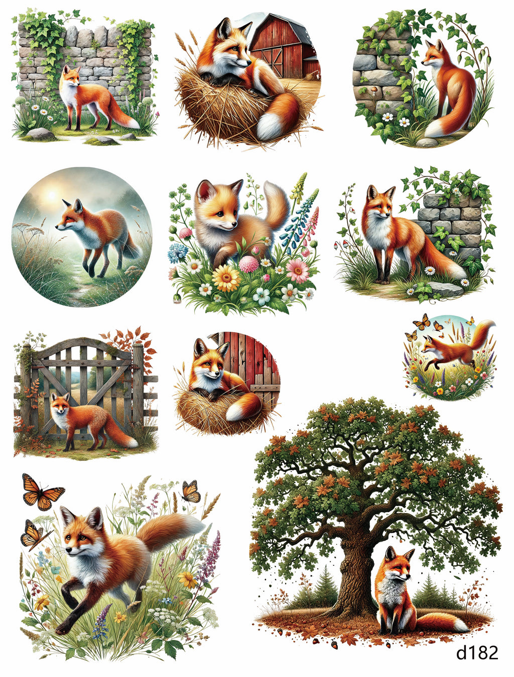 3D embossed stickers (A5 size, 15cm*20cm)