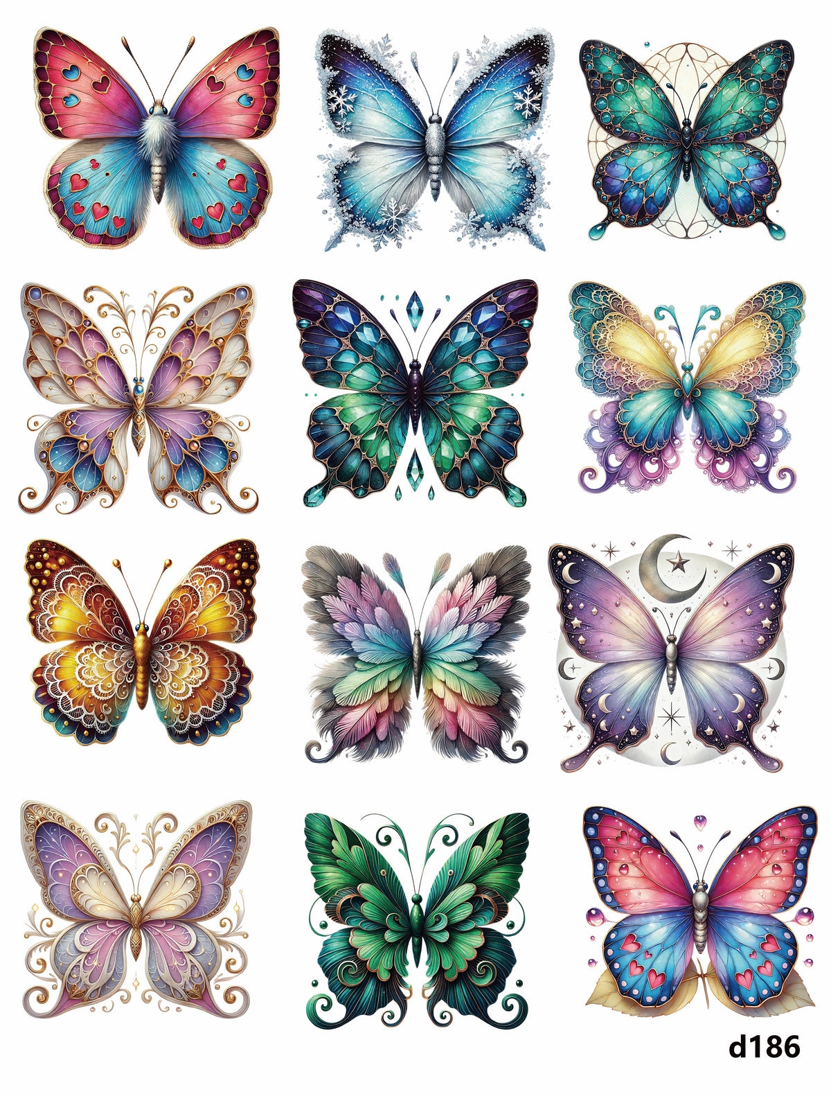 3D embossed stickers (A5 size, 15cm*20cm)