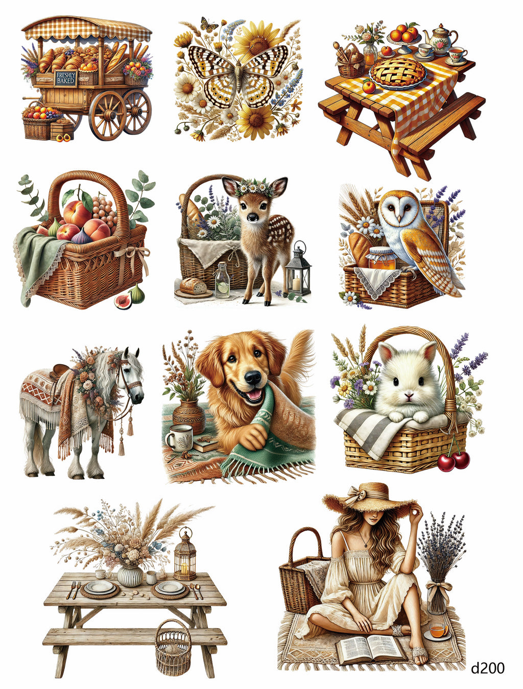 3D embossed stickers (A5 size, 15cm*20cm)