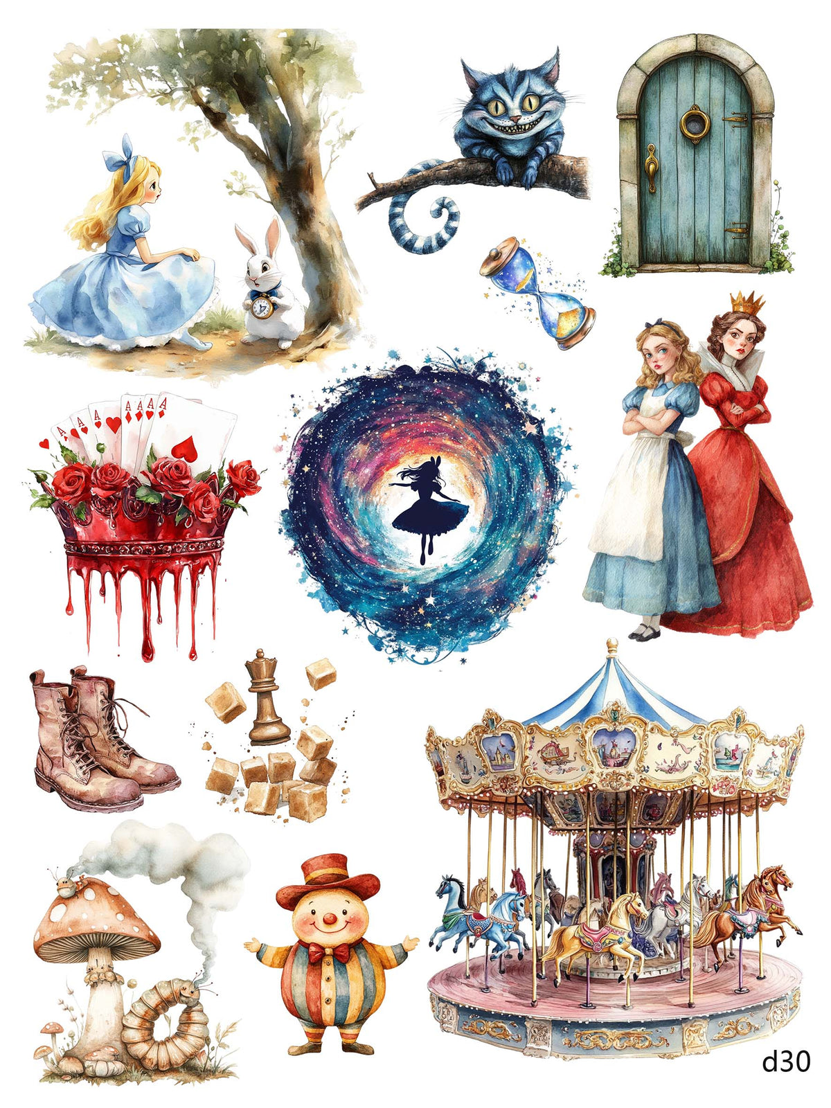 3D embossed stickers (A5 size, 15cm*20cm)
