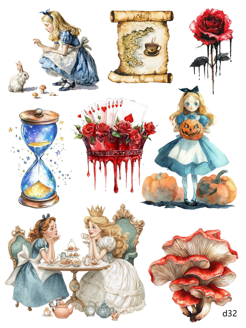 3D embossed stickers (A5 size, 15cm*20cm)