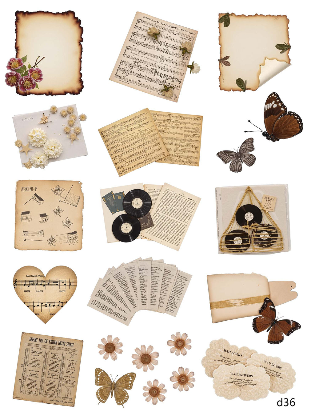3D embossed stickers (A5 size, 15cm*20cm)