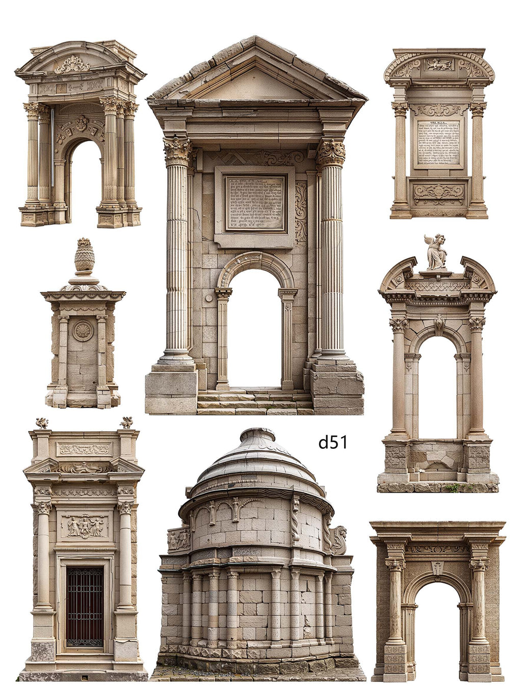 3D embossed stickers (A5 size, 15cm*20cm)