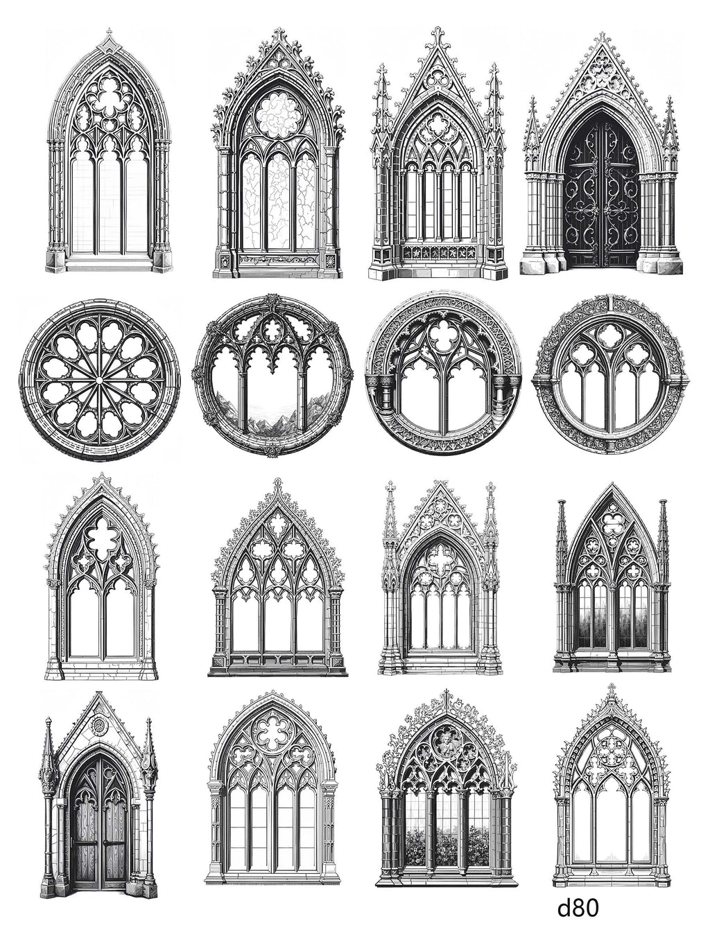 3D embossed stickers (A5 size, 15cm*20cm)