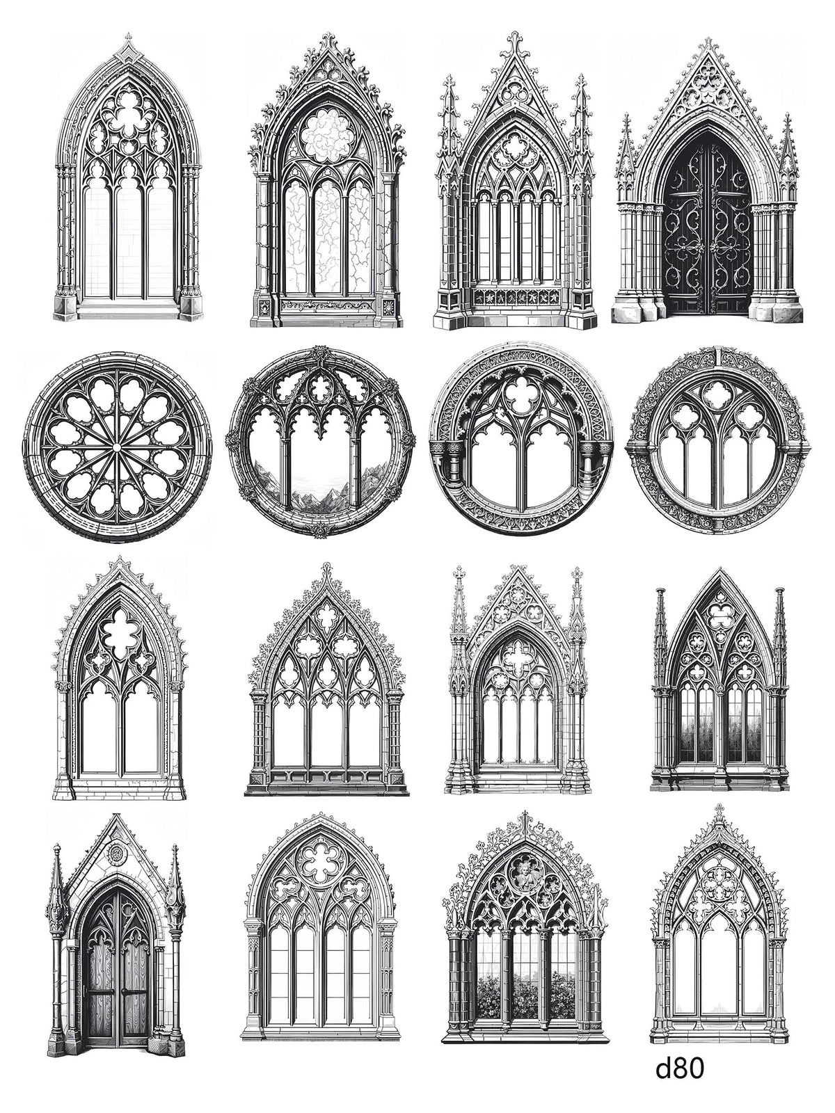 3D embossed stickers (A5 size, 15cm*20cm)