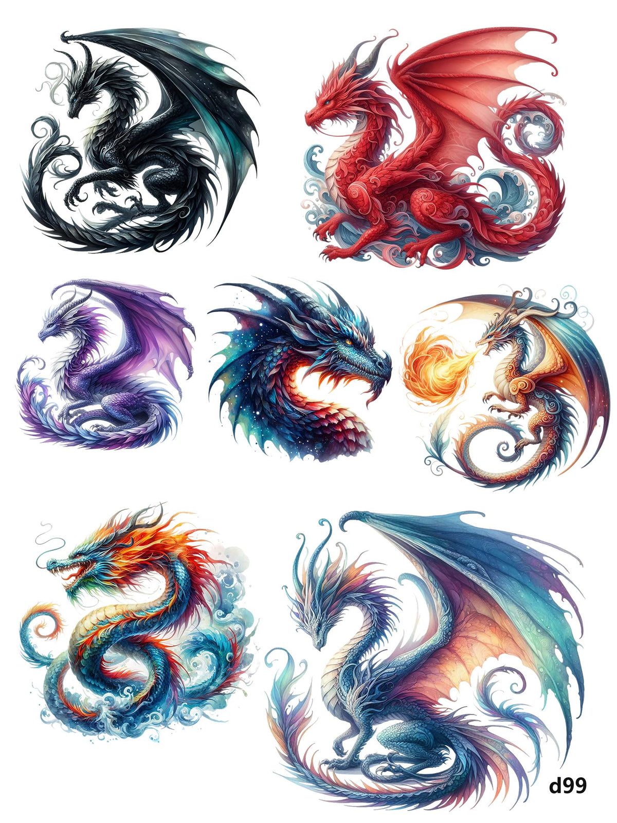 3D embossed stickers (A5 size, 15cm*20cm)